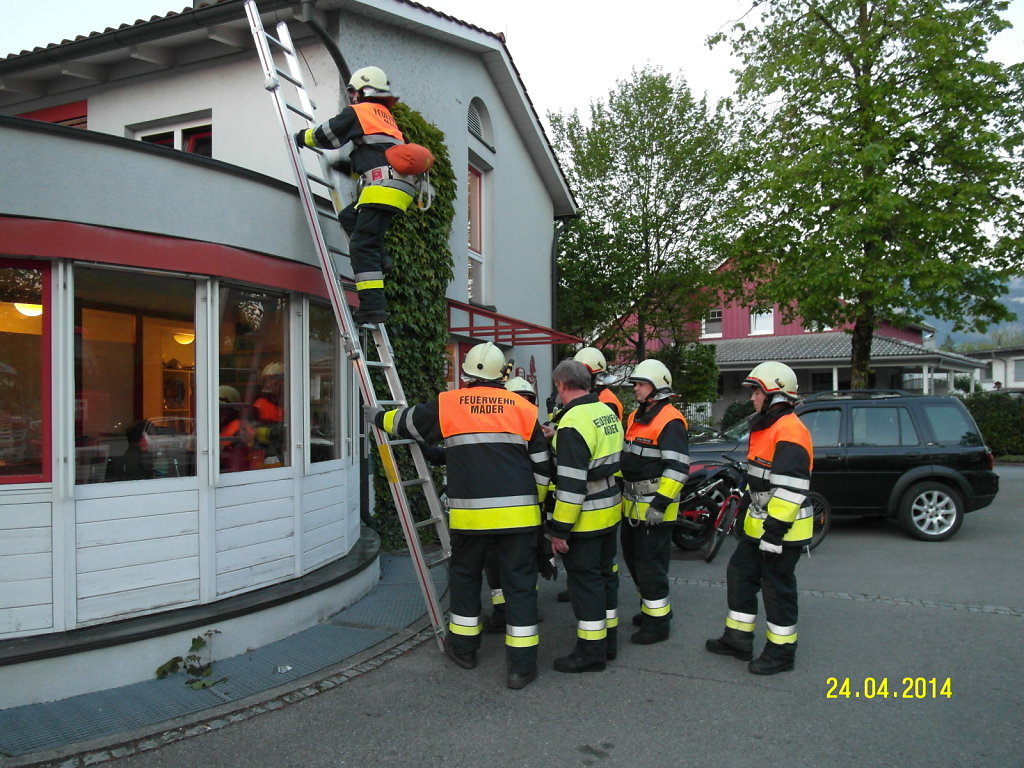 Probe Rettungsgeräte 24.4.2014