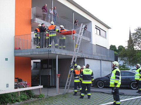 Probe Rettungsgeräte am 8.5.2014