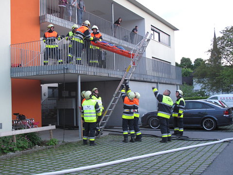 Probe Rettungsgeräte am 8.5.2014