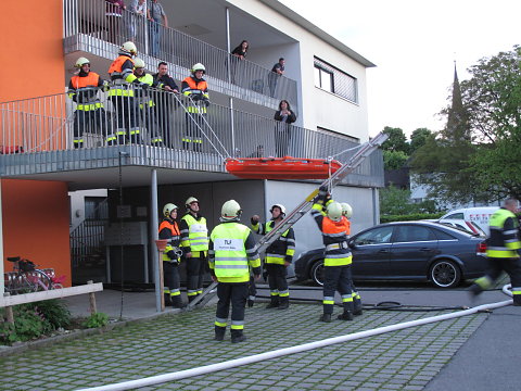 Probe Rettungsgeräte am 8.5.2014