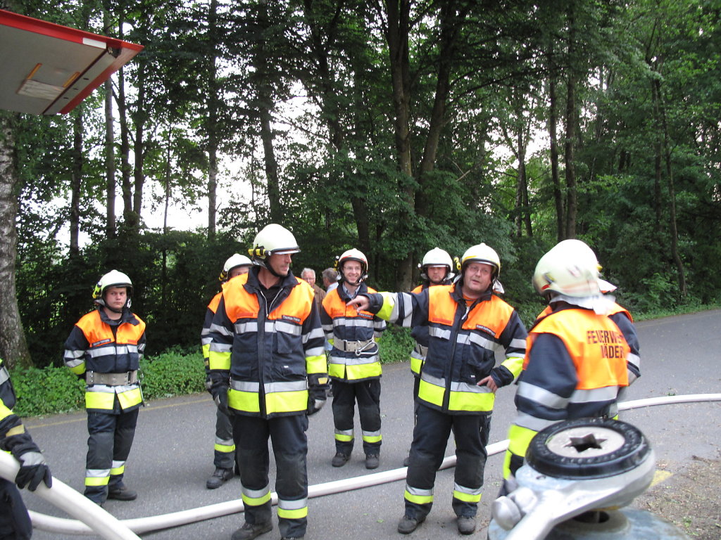 Probe Wasserförderung am 22.5.2014