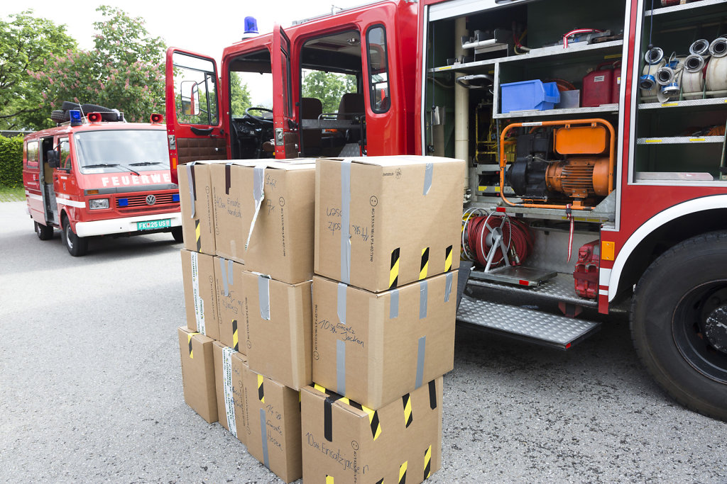 Rankweil am 28.5.2016 FW Feuerwehr Moldawien Rumaeninen Hilfstra